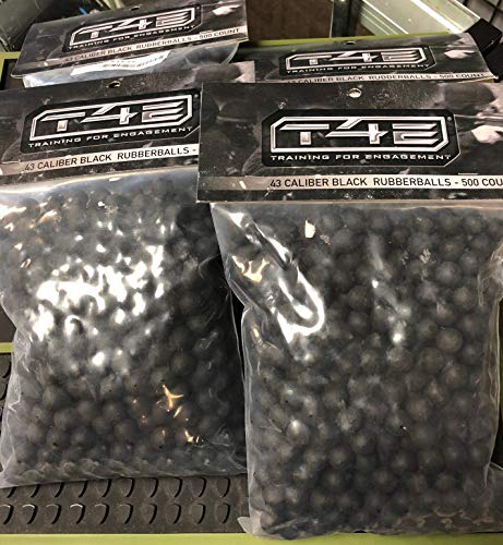 Authentic Umarex New GEN3 .43 Cal T4E Improved Rubber Balls 500ct