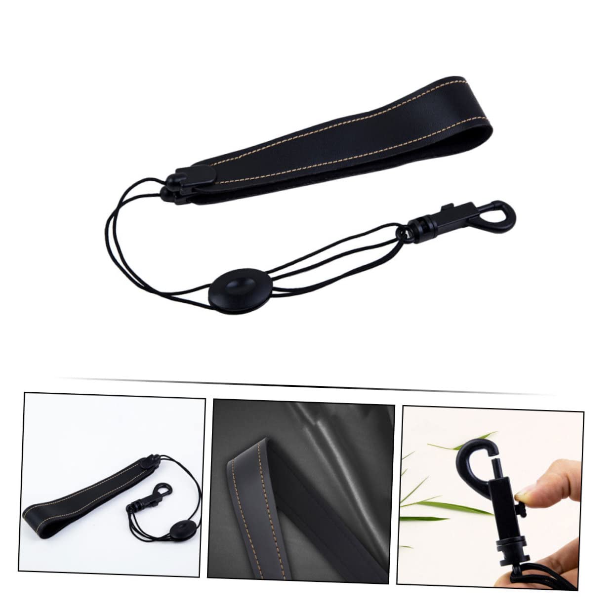 TOYANDONA 4pezzi Tracolla Per Saxofono Pelle Regolabile Confortevole Per Tenore e Soprano Accessorio Versatile Per Musicisti Di Tutte Le Età