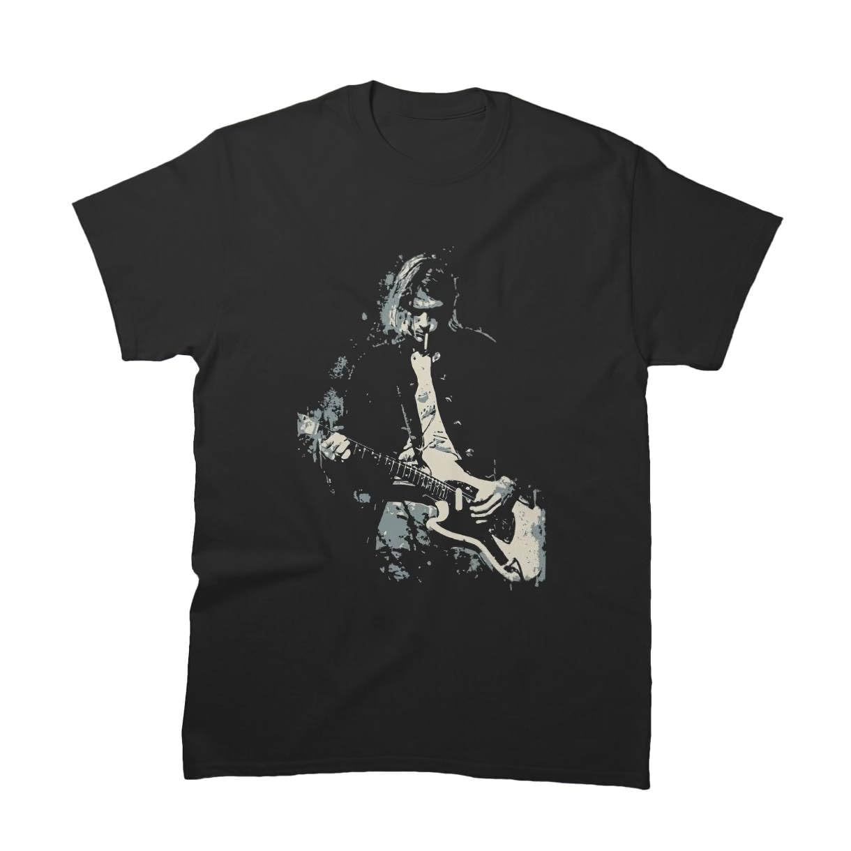 Kurt Cobain Tシャツ 100%コットン Kurt Cobain - Skeleton Tee
