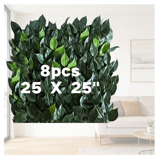 Artificial Grass Wall Panels – 8pcs 10x10 Indoor/Outdoor