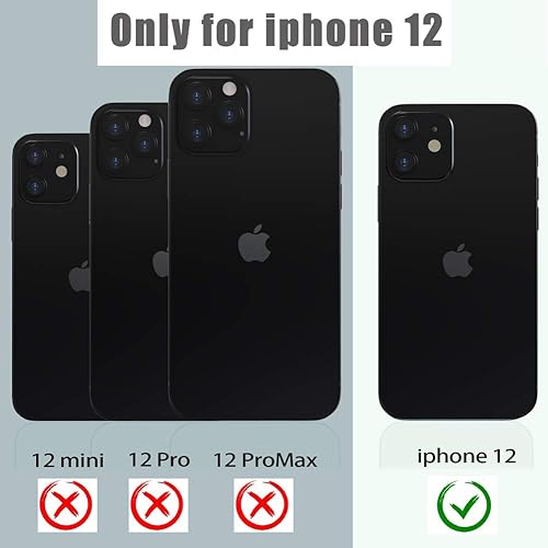 Miniatura 2 de Funda impermeable para iPhone 12, resistente al agua, a prueba de golpes, a prueba de polvo, IP68 de cuerpo entero, protector de pantalla integrado