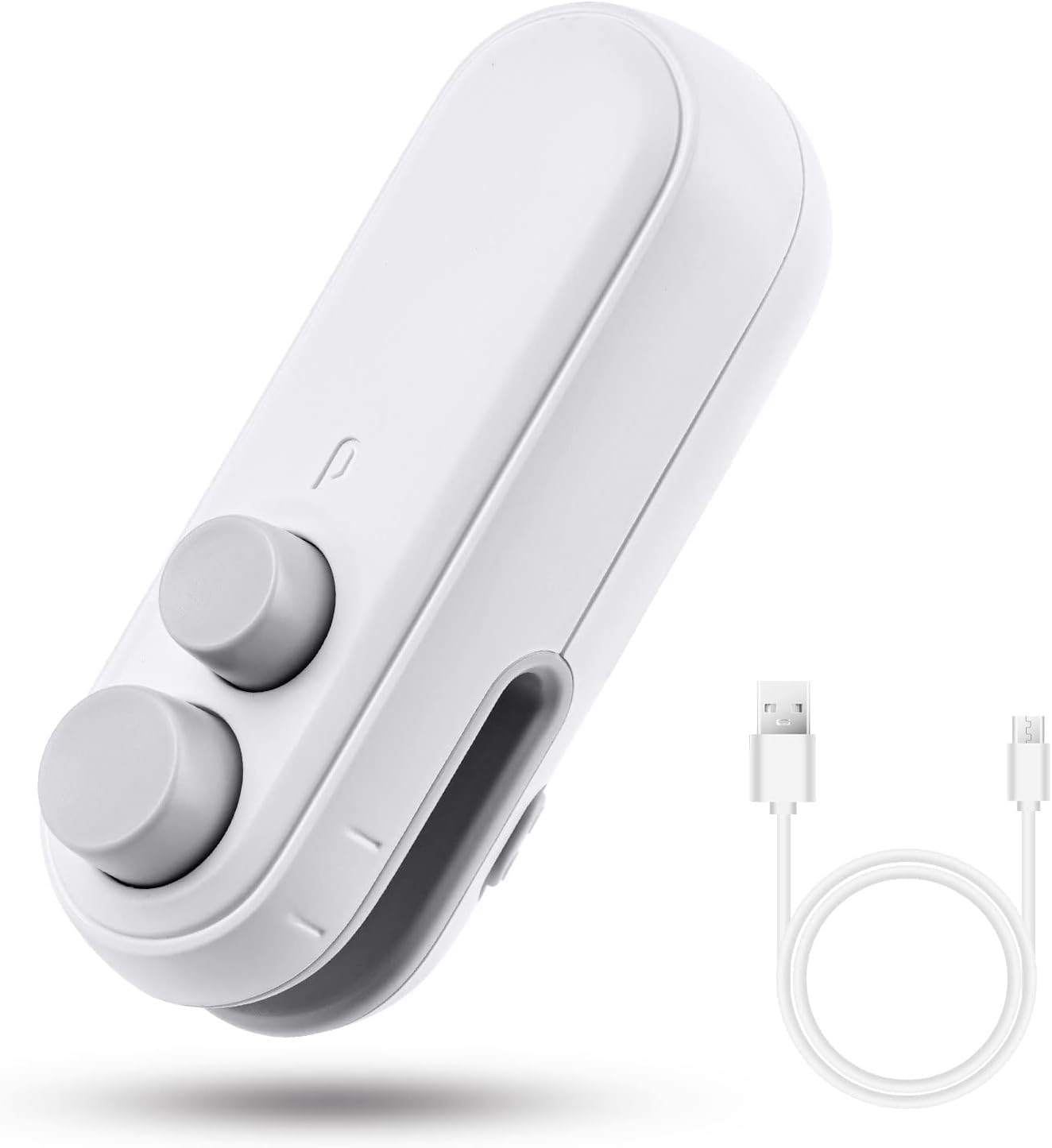 Portable Heat Sealer Mini Sealing Machine for Food Storage Vacuum Bag Chip Plastic Snack Bags Package Home Closer Storage Tool Multi Color (A) (A)