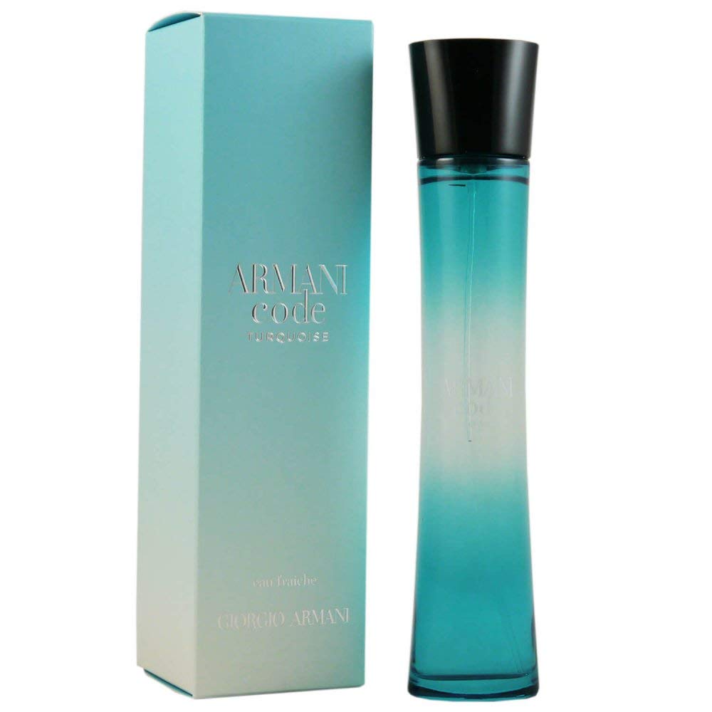 Armani Code Turquoise by Giorgio Armani Eau Fraiche Spray 2.5 oz