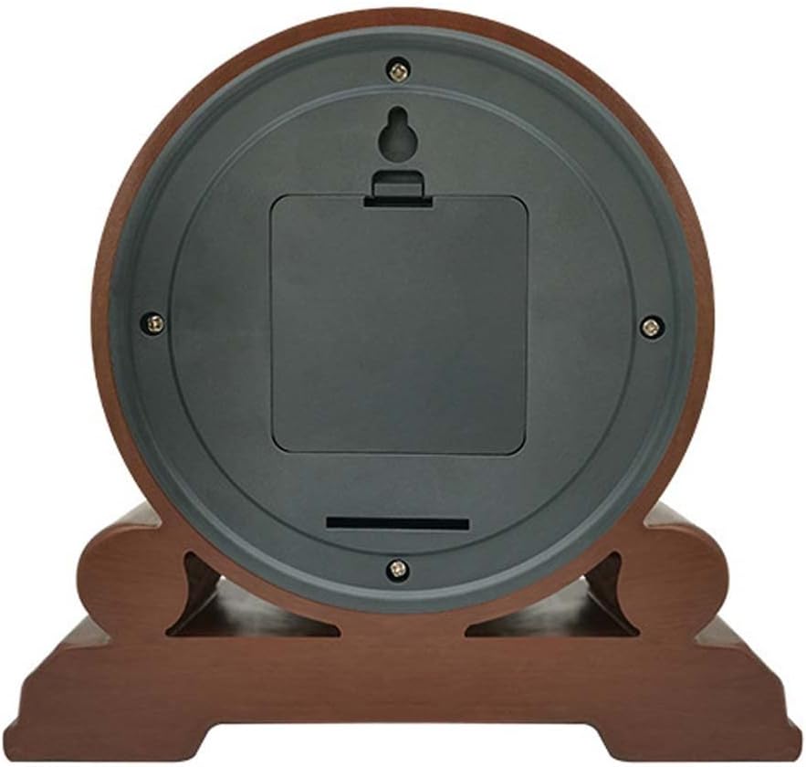 Mantel Clocks for Living Room Decor with Silent Movement, Battery Operated,Vintage Design