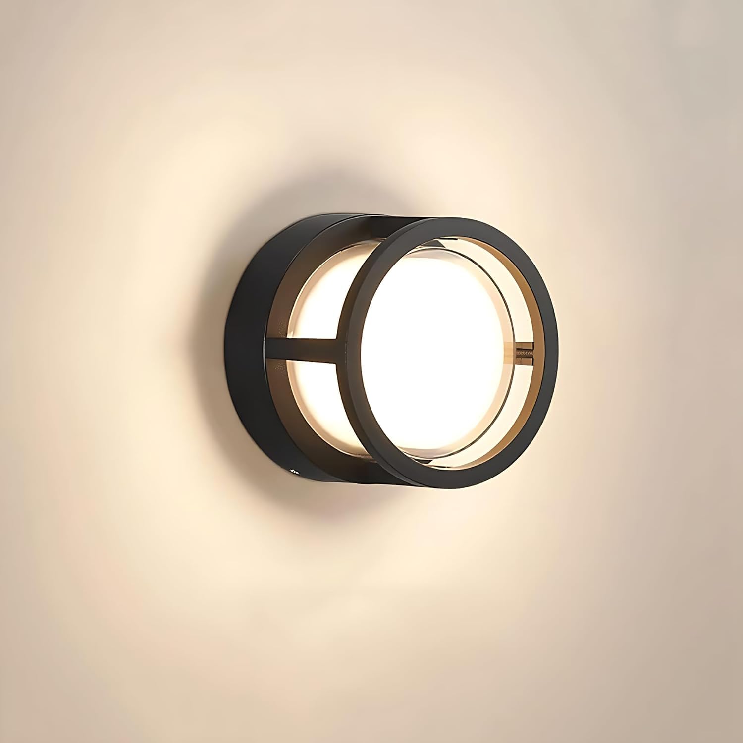 5W LED Outdoor Gate Light – IP54 Waterproof Bulkhead Wall Lamp with Warm White 3000K – Die-Cast Aluminum Body – Wall Light for Entrance, Pillar, Boundary Wall, Garden & Porch-image-4
