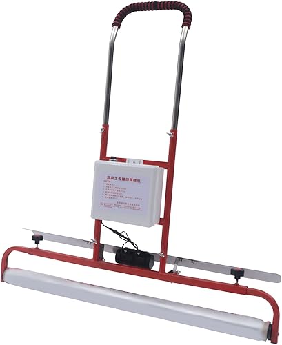 Miniatura 1 de Vibrador eléctrico de hormigón, máquina de llana de nivelación vibratoria de cemento de 24 V, máquina de acabado liso de superficie de hormigón,