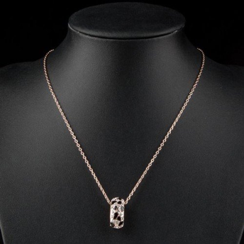 Animal Print Necklace Set - Leopard Jewelry For Women - Leopard Print Earrings For Women - Leopard Necklace - Black Panther Black & Gold Necklace For Women - Panther Earrings For Women - 18K Rose Gold - Mall Of Style (Rose Gold Jewelry Set) #TOP4