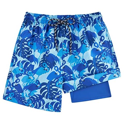 Dancinova Badehose Jungen Badeshort Kinder Kompression Liner Badeshorts Schnelltrocknend Schwimmhose Cover