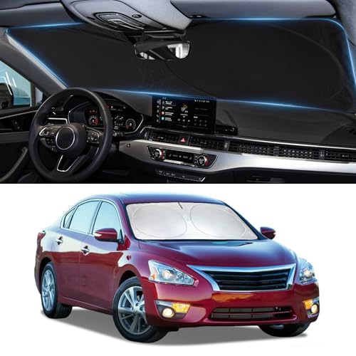 Image of Sunshade for Nissan Altima Sedan 2007-2012 Windshield Sun Shade Protector