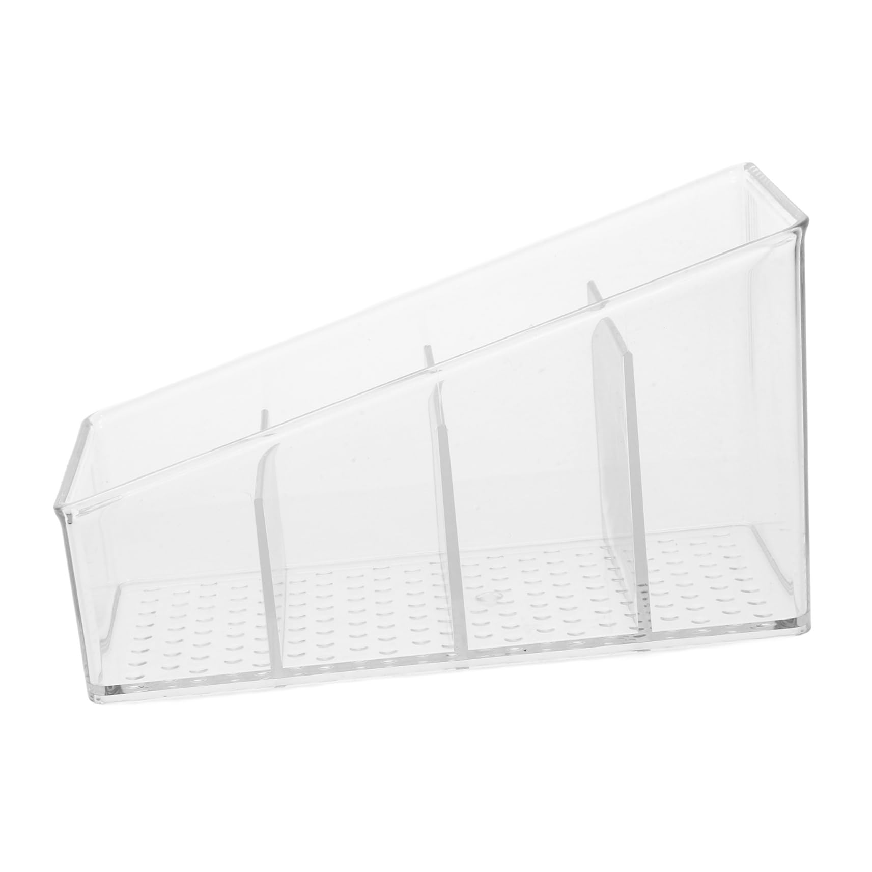 4 Stück Teebeutel Organizer aus Pet Fächer Kompakte Aufbewahrungsbox für Teebeutel und Kaffeetüten Design Vielseitig Einsetzbar für Wohnzimmer