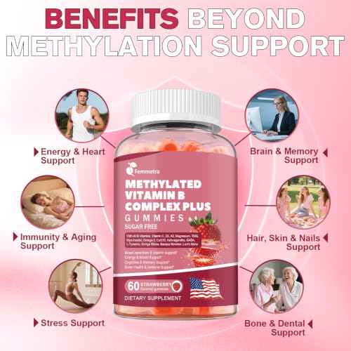 Femmetra Ultra Methylated B Complex Gummies