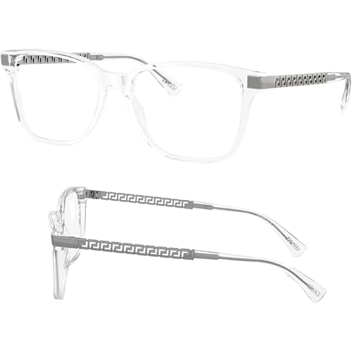 Versace VE3340U Non-Polarized Glasses for Men - Pillow Acetate Frame with Temples, eShades Eyewear Kit Included