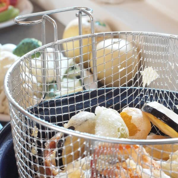 BK Fortalit Emaillierter Stahl Induktionskompatibel 24cm/3L Fritteuse Bratentopf mit Deckel, spülmaschinenfest, PFAS-frei, Schwarz – Bild 6