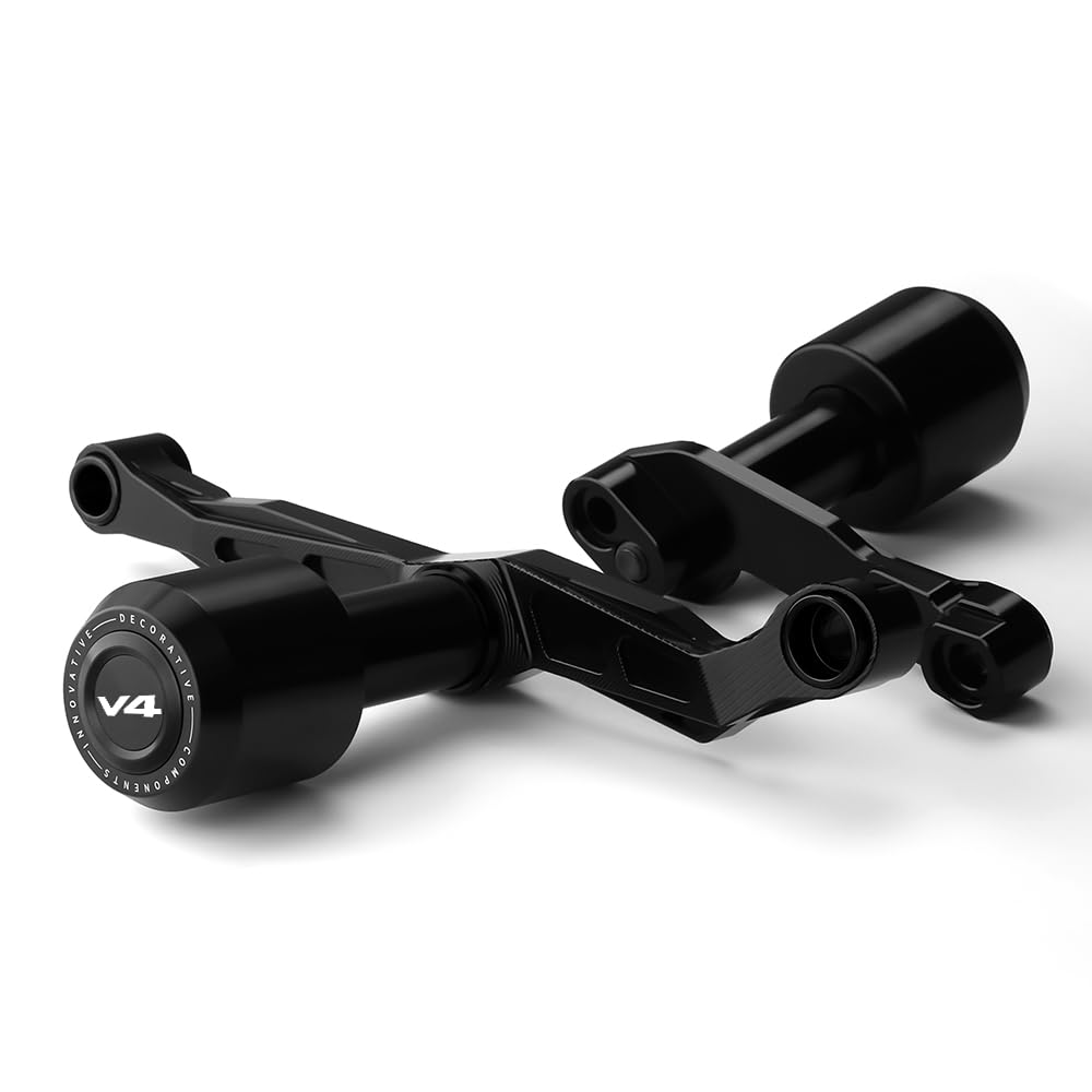 Modeer Per D.ucati MULTISTRADA V4/V4S/V4S Sport 2021 - Multistrada V4 Rally/Pikes Peak 2022 - Telaio per moto anticollisione Slider Crash v4 accessori (nero)