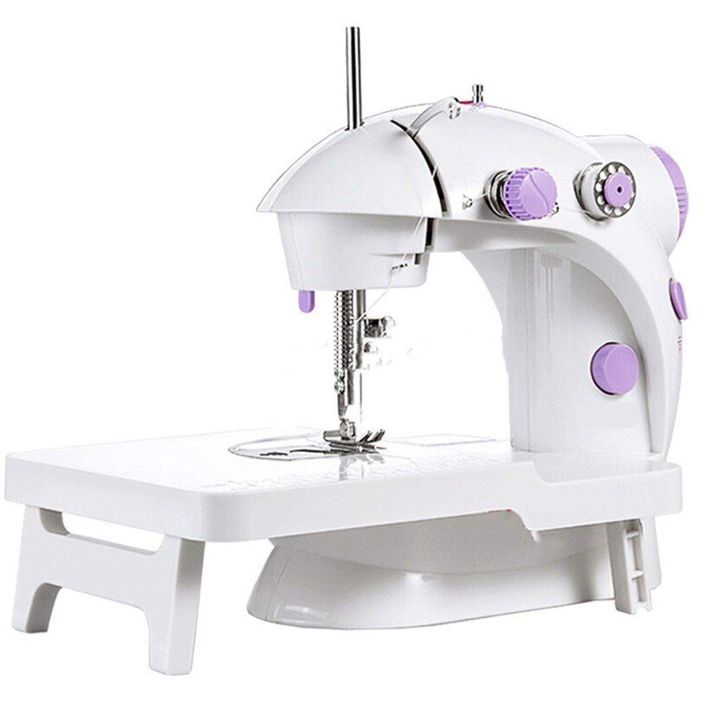 Macchina da Cucire per impieghi gravosi Mini Macchina da Cucire Multifunzione per Principianti Macchina da Cucire per Uso Domestico Infila Aghi Automatica Perfetta per Macchina da Cucire Portatile d