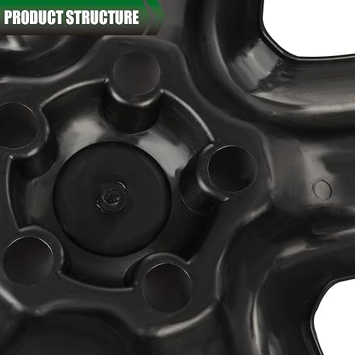 Miniatura 4 de GRAND ORANGE Tapacubos para llantas completas de 17 pulgadas, compatibles con Toyota RAV4 2006-2012, repuesto de neumáticos de automóvil, cubierta