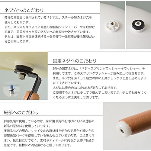 Amazon｜【ワームグレー】イームズシェルチェア DSW ウォールナット色