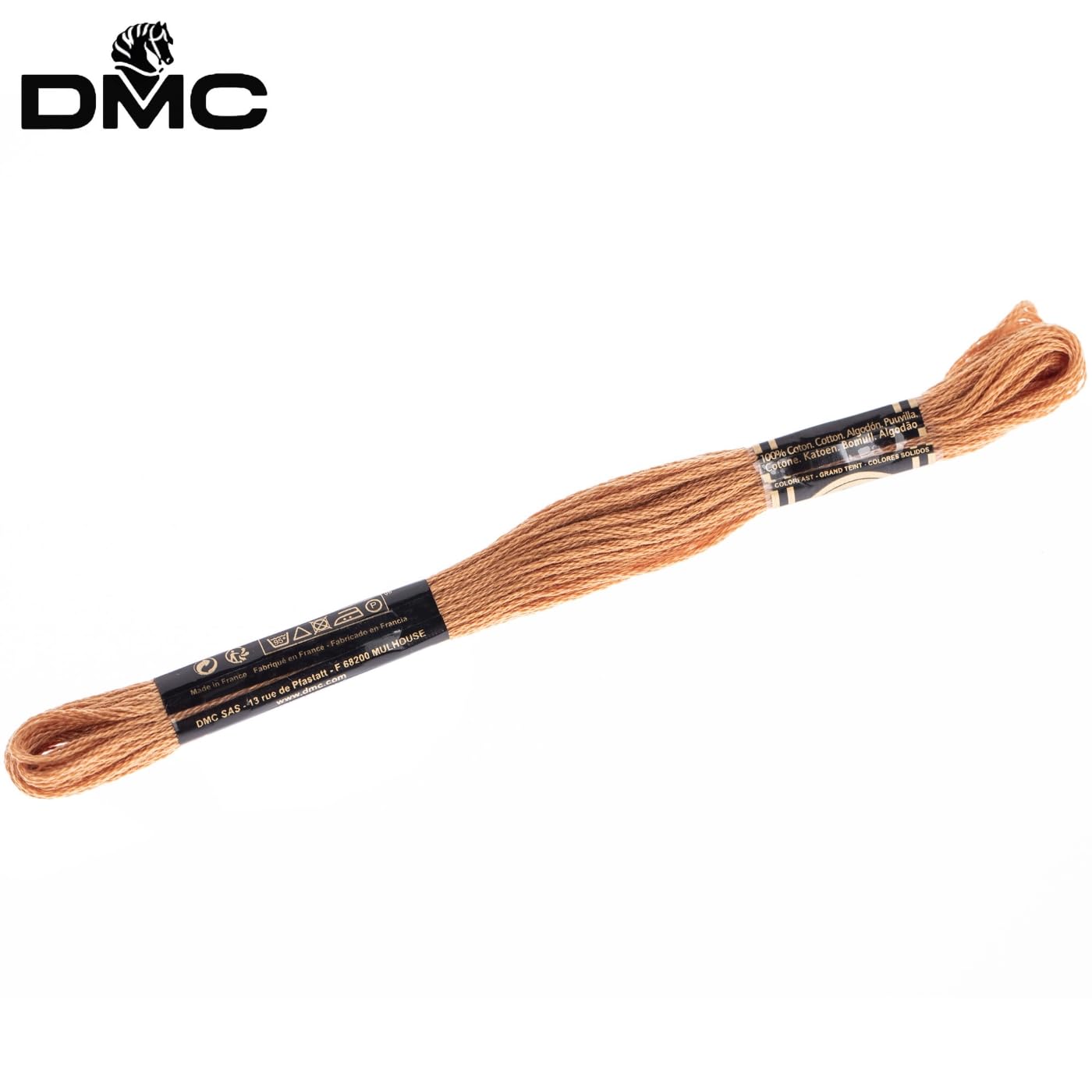 DMC Cotton Embroidery Floss - Medium Apricot Color For Cross Stitch & Needlework