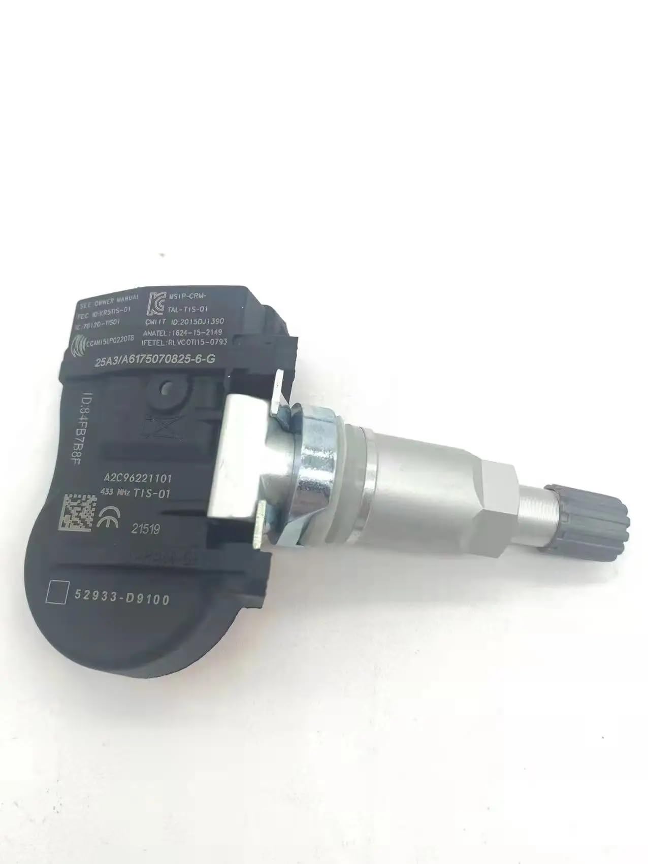 Czujnik TPMS do Kia, NIRO, Optima, Sorento Soul, Cadence, Picanto 52933D9100 52933-D9100 Czujnik ciśnienia w oponach TPMS