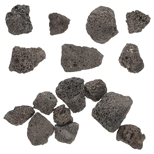 BIUDECO 1Bag Decorative Volcanic Stone for Aquariums and Natural Rock Ornament for Fish Tanks Planters and Home Decor Safe for Freshwater and Saltwater