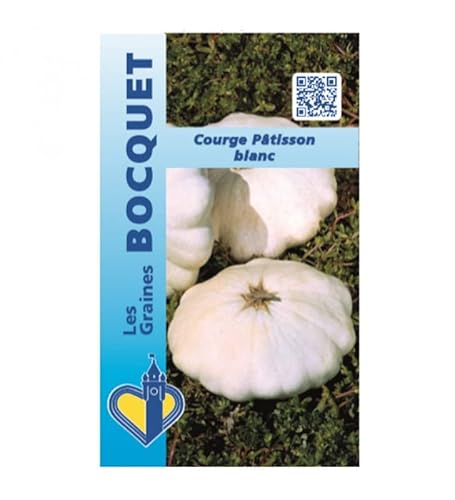Sachet de graines de Courge Pâtisson blanc - 5 g - légume fruit - LES GRAINES BOCQUET Cover