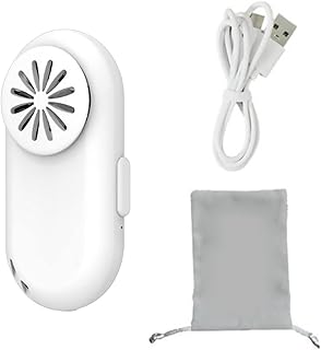 Oddychaj Chłodnica Poręczny Oczyszczacz Powietrza, Przenośne Mini Maski Oczyszczacz Powietrza Z Usb Do Jazdy Na Rowerze, Biegania, Wspinaczki Górskiej (biały)