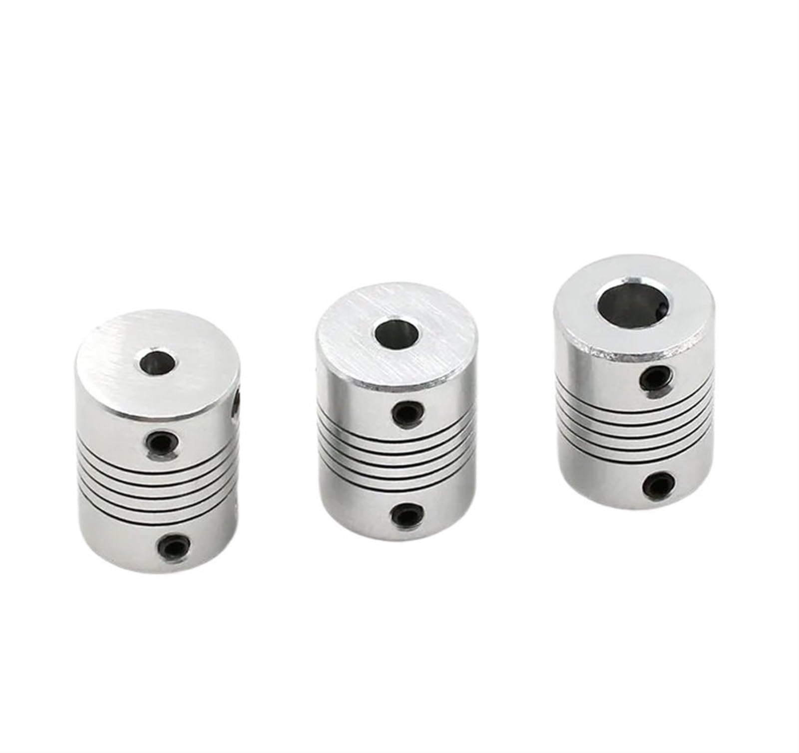 Rigid coupling,Stainless steel rigid coupling 1pcs CNC Motor Shaft Coupler Flexible Coupling OD 19x25mm(7 X 7)