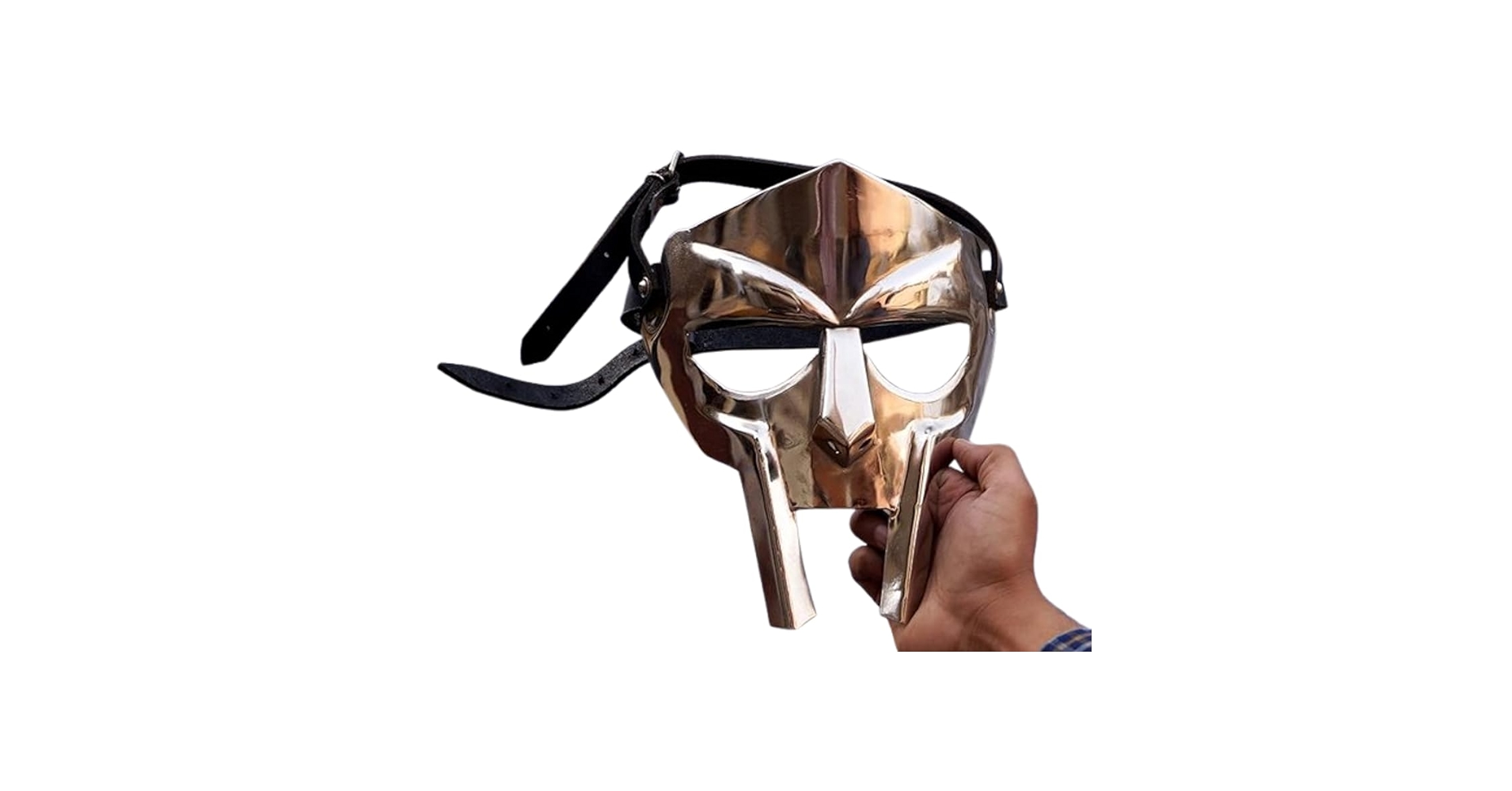 Amazon.com: ANTIQUE HANDICRAFT HUB MF Doom Gladiator Mask, Mad