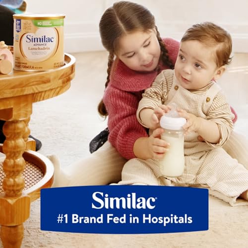 Similac Advance Lamehadrin Infant Formula with Iron, Badatz Certified Kosher, Powder Baby Food, 24.7 oz Can