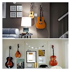 Support mural for guitare Lot de 2 crochets Support de guitare en métal noir for guitare basse électrique acoustique Ukulélé Banjo Mandoline Entrepôt Décoration et installation Rack de stockage - Les Beatles, Paul McCartney, John Lennon, RIngo Starr, George Harrison Support mural for guitare Lot de 2 crochets Support de guitare en métal noir for guitare basse électrique acoustique Ukulélé Banjo Mandoline Entrepôt Décoration et installation Rack de stockage – Image 5