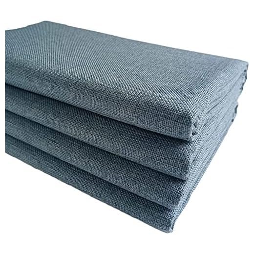 Faux Linen Upholstery Fabric for Sofas