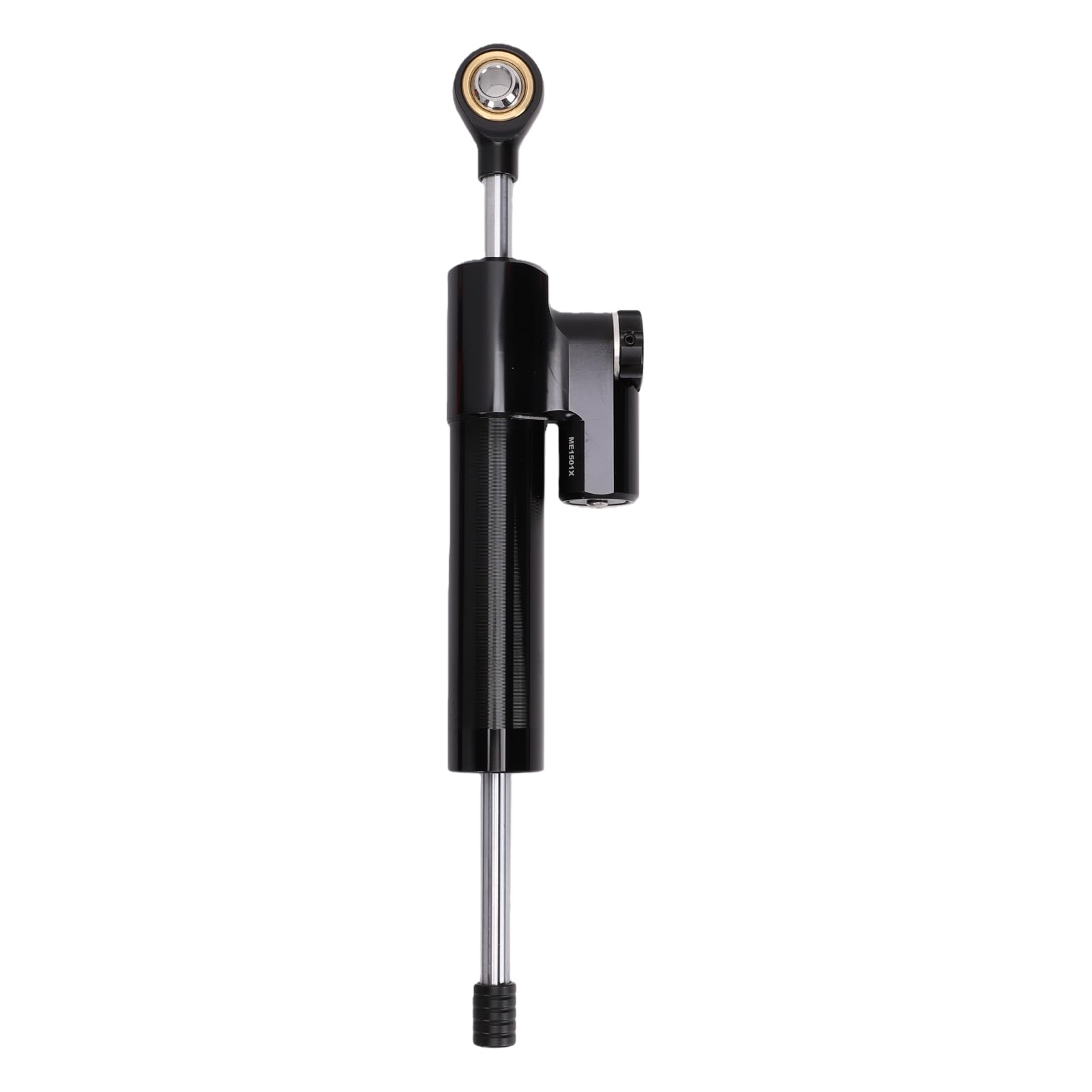 Aramox Uniwersalny Amortyzator Kierownicy Motocykla, 10,2 Cala (BLACK)