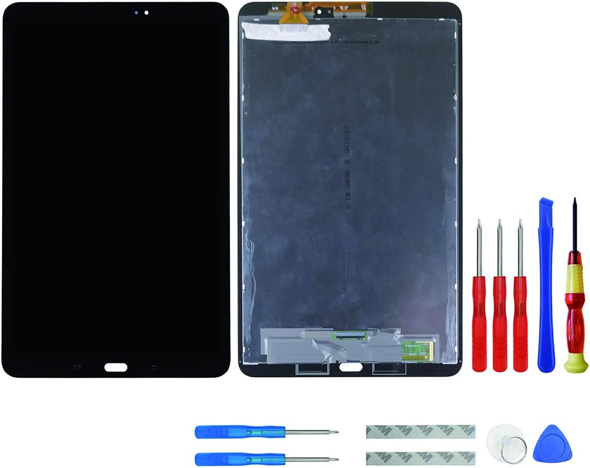 New LCD Display Compatible with Samsung Galaxy Tab A 10.1 2016 SM-T580 (Black no Frame) Touch Screen Digitizer Replacement