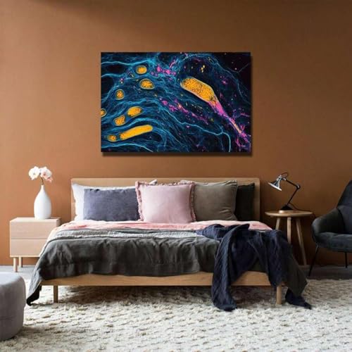 Toile impressionniste rustique pour salon élégant