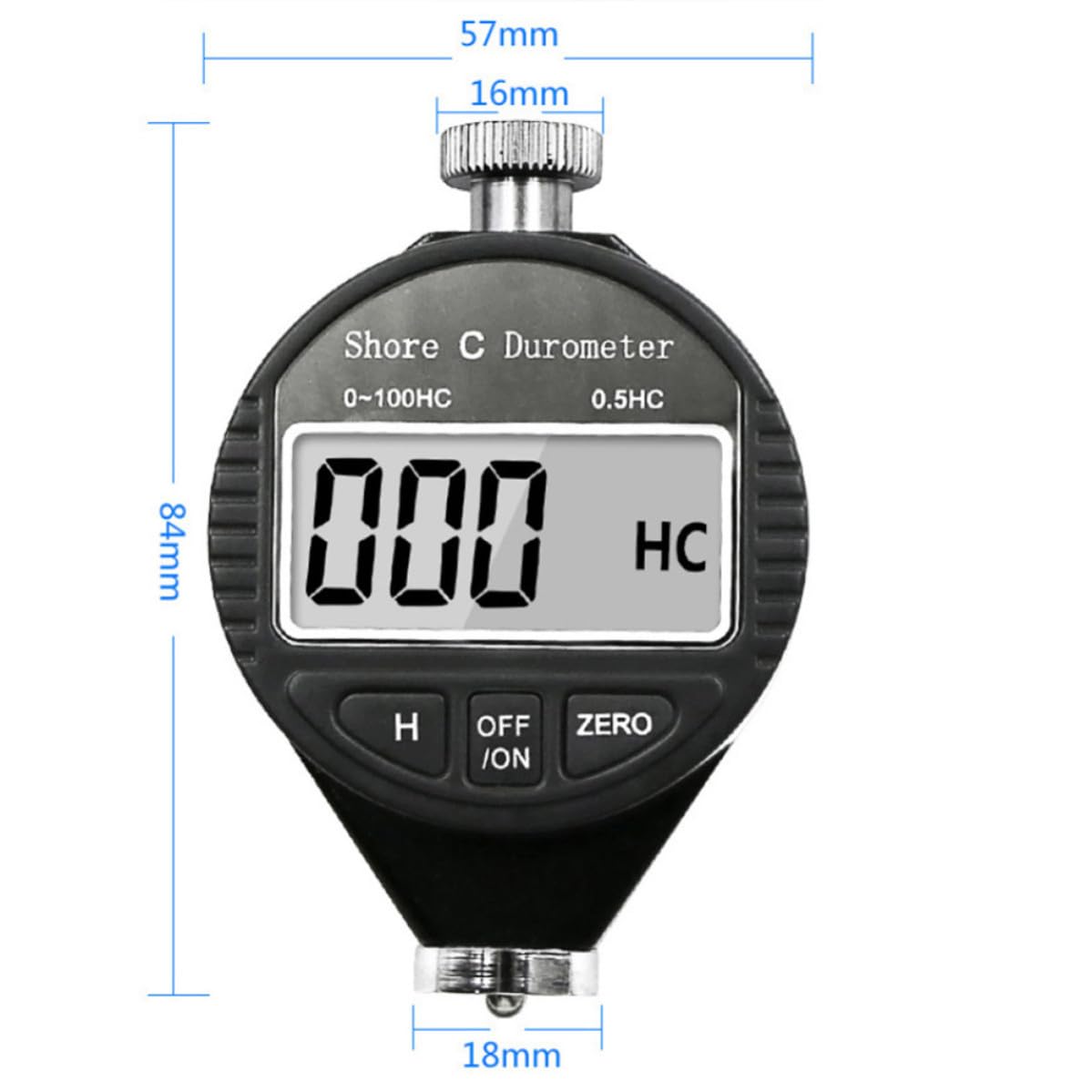 Durómetro Digital Shore a 0-100hc de Plástico para Cuero y Caucho