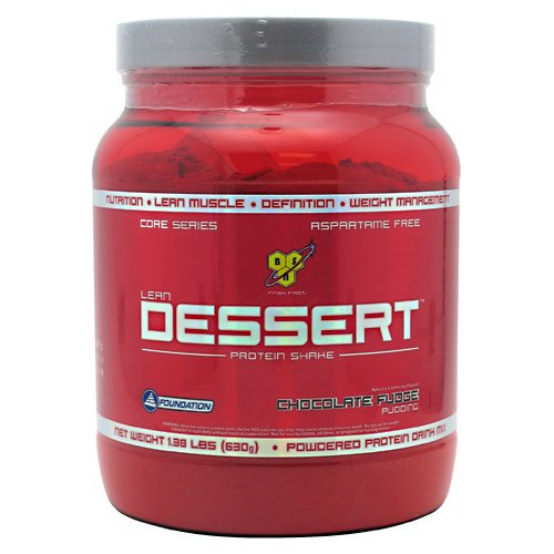 BSN Lean Dessert Protein Shake Chocolate Fudge Pudding - 1.39 lbs