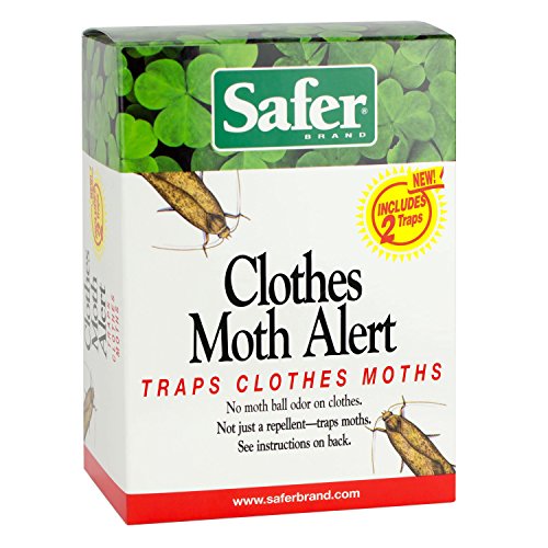 Safer Brand Clothes Moth Trap, 3 Pack -12 Total Traps - Thumbnail 2