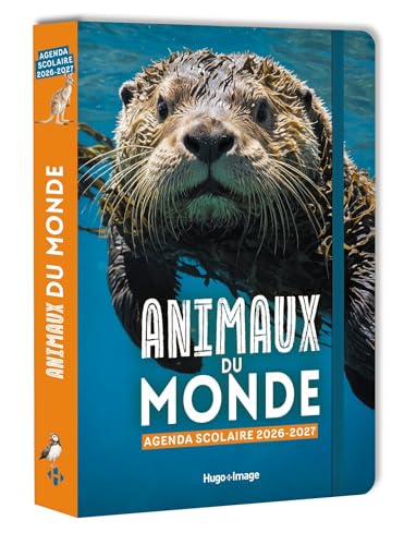 Agenda scolaire animaux du monde 2026-2027