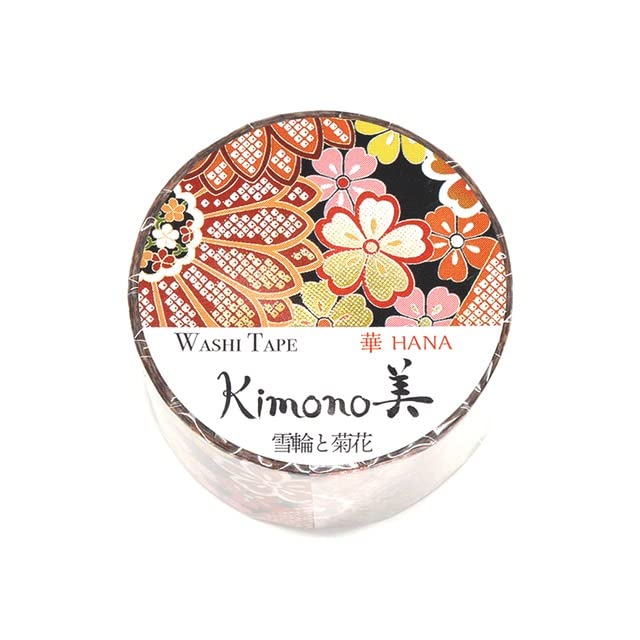 Snowflake & Chrysanthemum Washi Masking Tape
