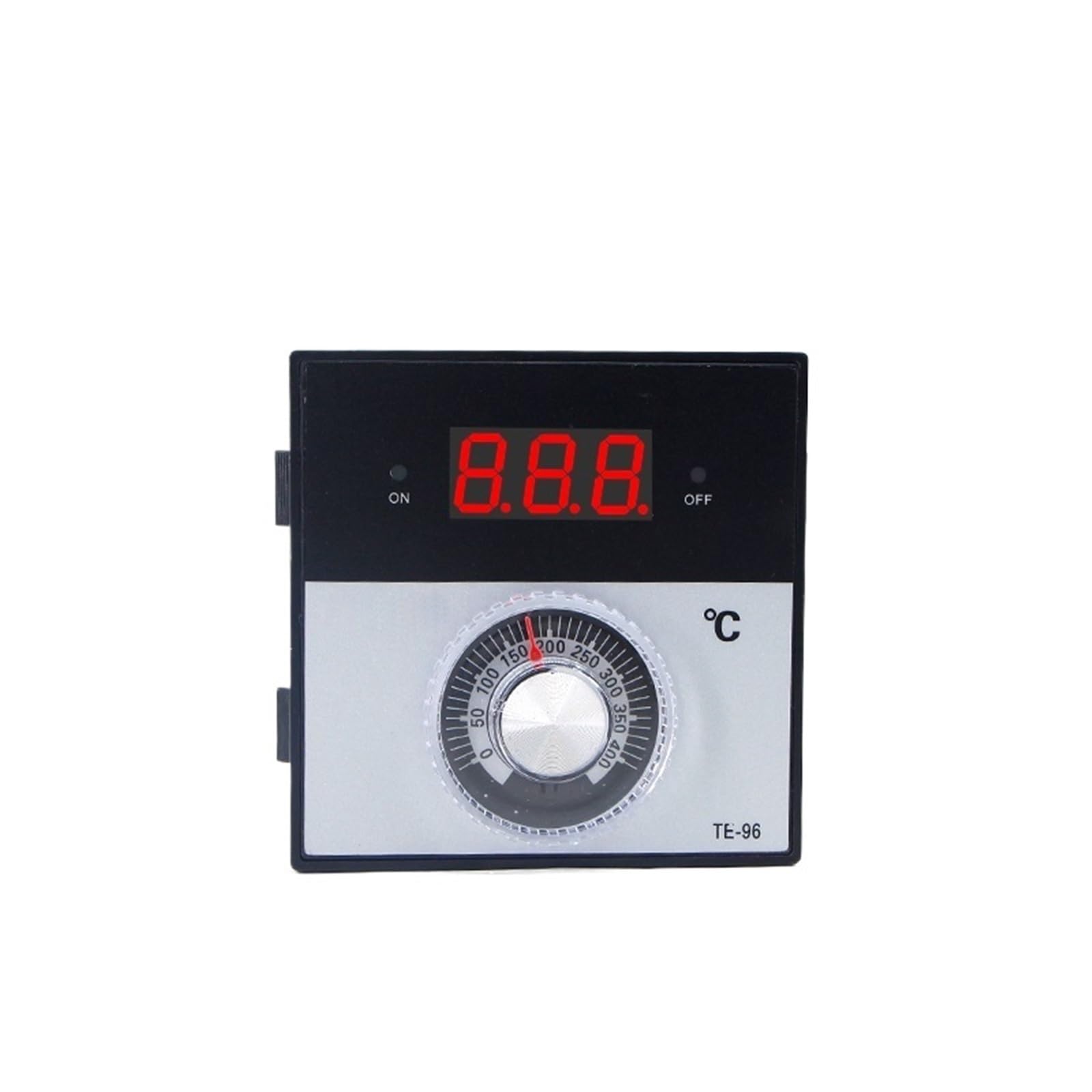 96*96mm Knopf AC 220V 380 24V 0- 300 400 1200 Grad KJ PT100 Typ Relais digitale Thermostat Anzeige Temperatur Controller(J 0-400 Degree,24V)