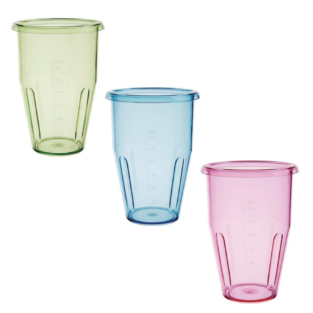 Buffalo Tasses à milkshake DY990 en Tritan pour CT938, 160 mm x 305 mm x 115 mm.