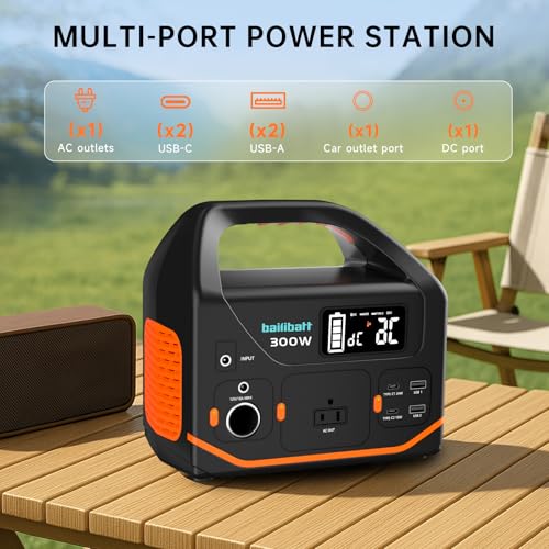 Portable Power Station, 266wh Power Generator 300W Lithium Battery, Power Station for Camping, Home Use, Outdoor, Emergency Backup With 110V Pure Sine Wave AC Outlet 4 AI VOLT Generator Website 51mGVHXqilL. SL500 AI VOLT Generator Website