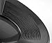 SE 14 Inch Gold Panning Pan - Dual Riffles for Easier Mining and Prospecting, Black