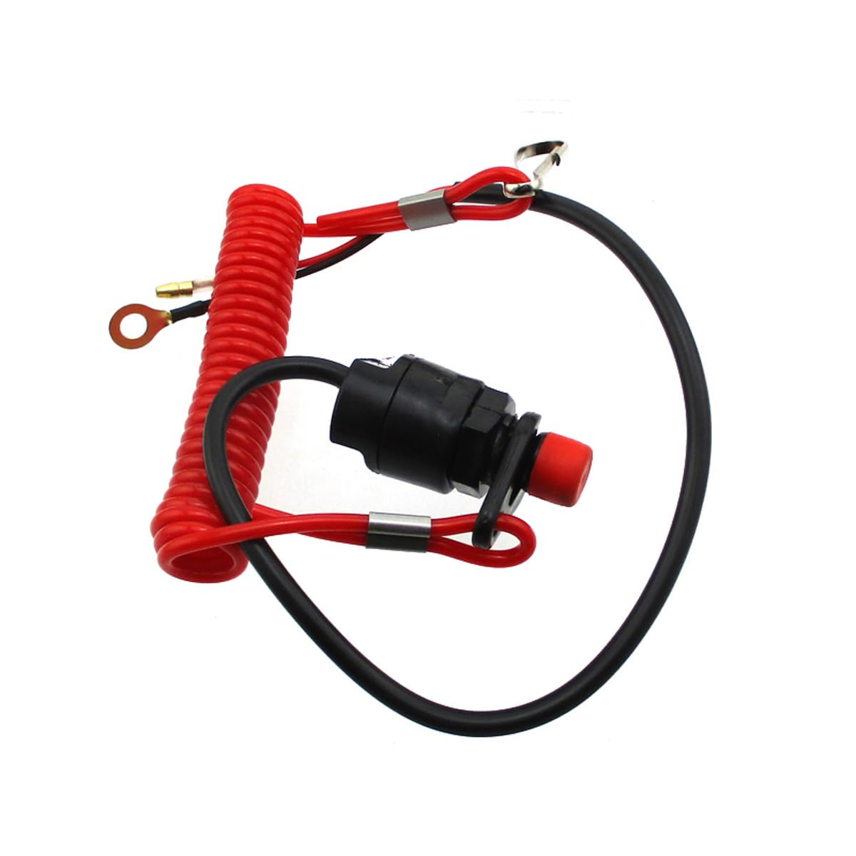 Sicherheitsgurt, Schlüsselband, Kill-Stop-Schalter, 10 Stück, für Außenbordmotor, Boot, Jet-Ski, ATV, Schneemobil, Roller, Dirt Bike