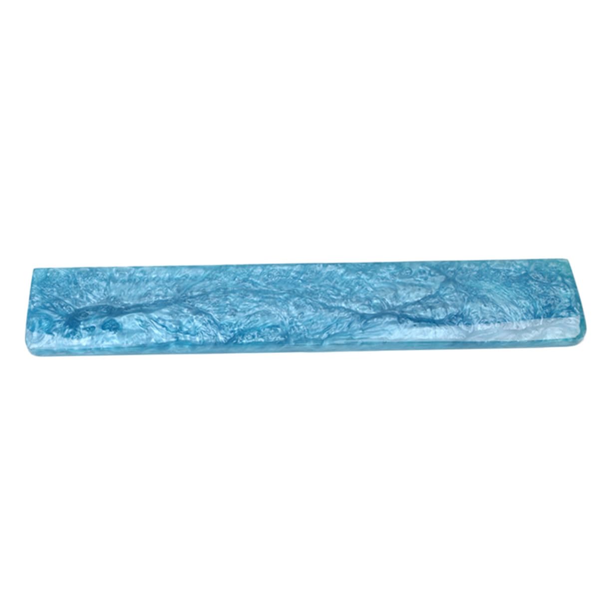 STOBOK Poggiapolsi Ergonomico Blu in Resina per Tastiera, Supporto Confortevole per Polso, Aiuta ad Alleviare Dolore, per Ufficio e Gioco