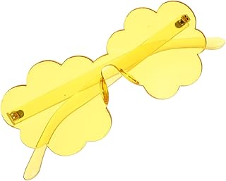 Óculos Sem Aro Flor Óculos De Moda Óculos De Sol Claros Para Mulheres Crianças Óculos De Sol Óculos De Cor Doce Nuvem Tons Sem Moldura Óculos Engraçados Para Crianças Óculos Sem