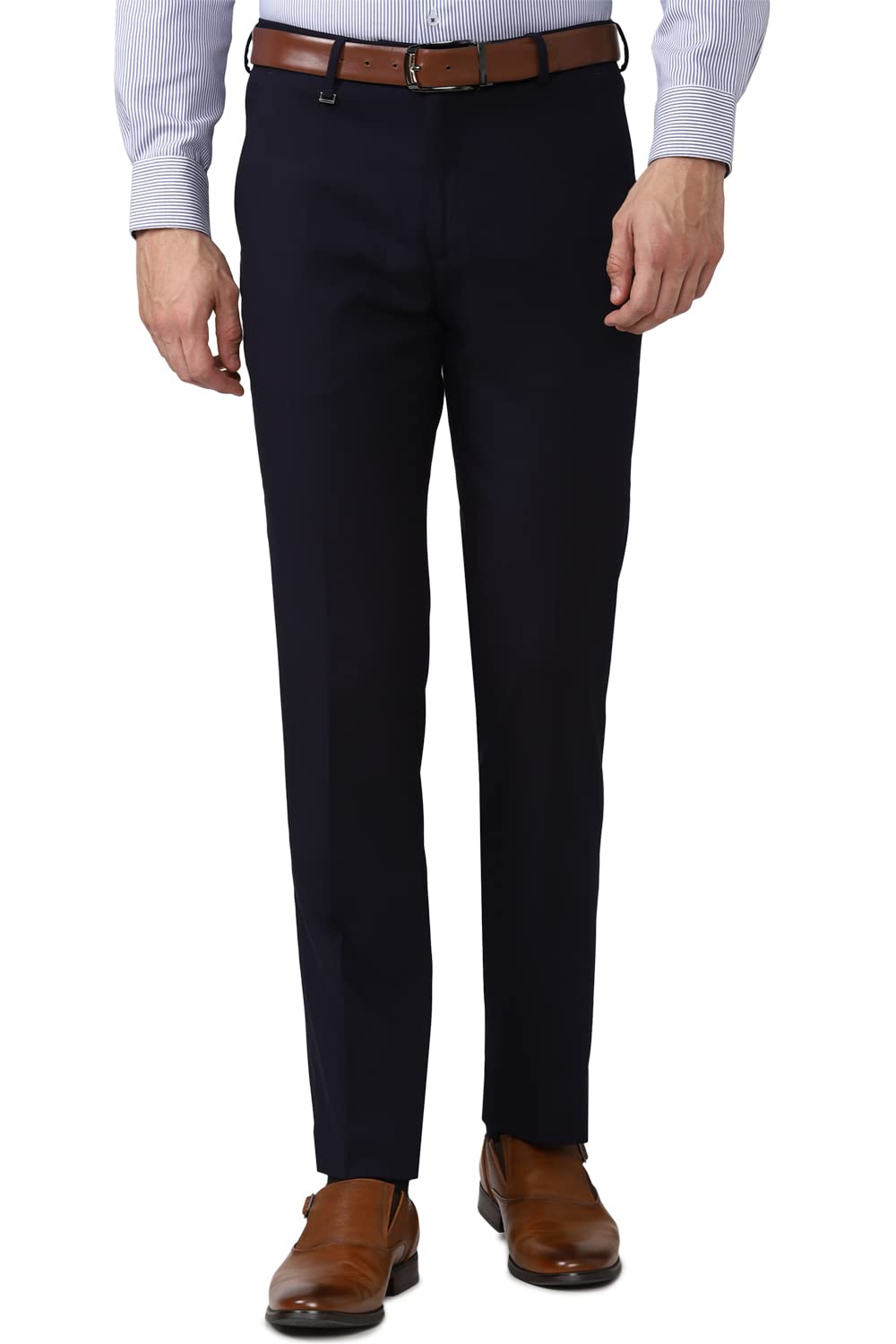 van heusen Men's Mid Rise Slim Work Utility Pants-picture-24