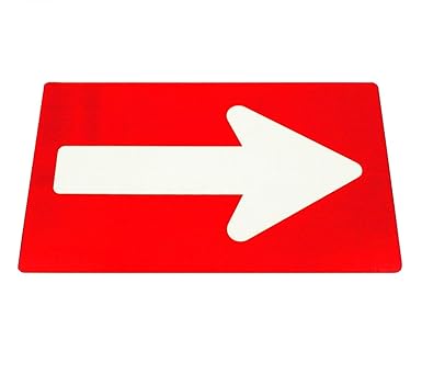 Amazon 三角コーン用矢印板 Sb 306 三角コーン 産業 研究開発用品 通販