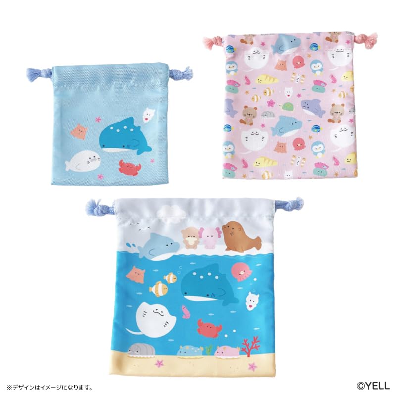 Amazon.co.jp: 巾着セット つぶらな瞳の水族館 : おもちゃ