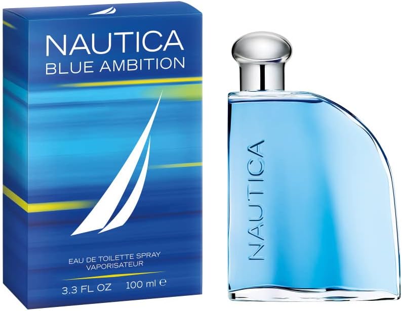 NauticaBlue Ambition by Nautica for Men - 3.3 oz EDT Spray